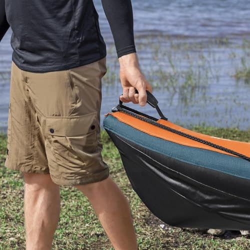 Hydro-Force Angler Elite X1 Inflatable 1-Person Fishing Kayak Set 12'6"