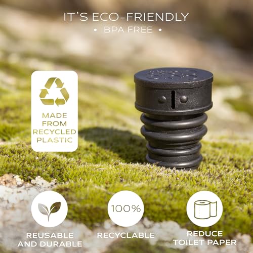 CuloClean Portable Bidet for Toilet, Travel, Hiking or Camping. Compatible with Every Bottle. Ultralight (12g, 0.42 oz). (...