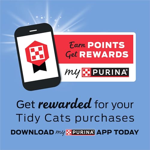 Purina Tidy Cats LightWeight 24/7 Performance Odor control, Multi-Cat, Clumping, 99.9 Percent Dust Free Cat Litter - 6 lb....