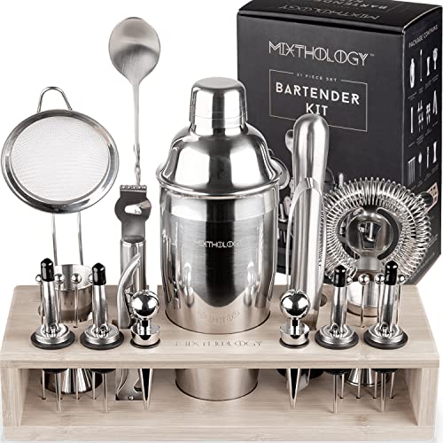 Mixology Bartender kit | 31 Piece Professional Bartender Set by Mixthology - bar Tools, Accessories, and bar Sets for The ...