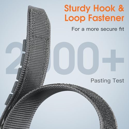 Bandletic 22mm Bands Compatible with Samsung Galaxy Watch 3 45mm/Galaxy Watch 46mm SM-R800/Gear S3 Frontier/Classic, Milit...