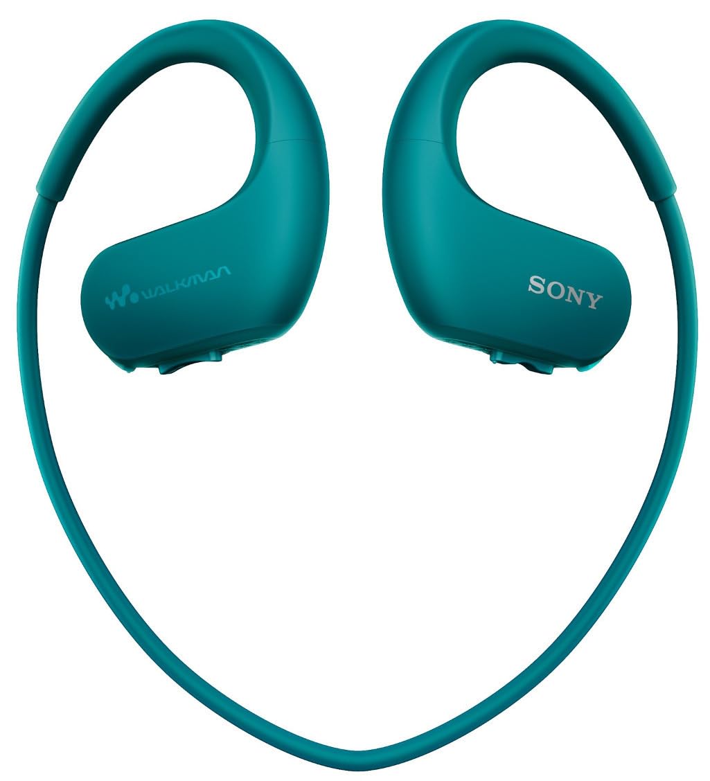 Sony NWWS413LM 4GB Sports Wearable MP3 Player (Blue) -Size (L)-New