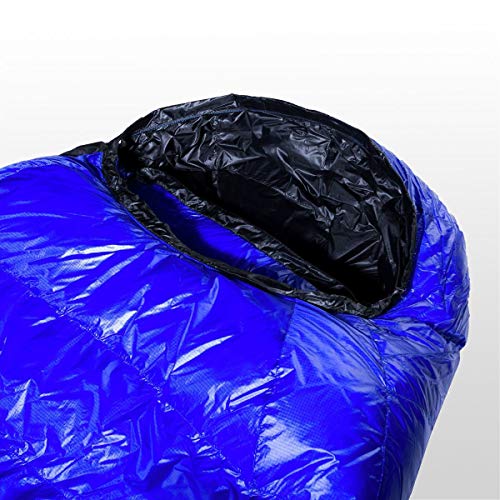 Western Mountaineering Ultralite 20도 침낭 로열 블루 152cm / 왼쪽 지퍼