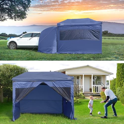 KAMPKEEPER 5pcs Sidewalls for 10X10 Commercial Instant Canopy Tent, SUV Tailgate Sidewalls