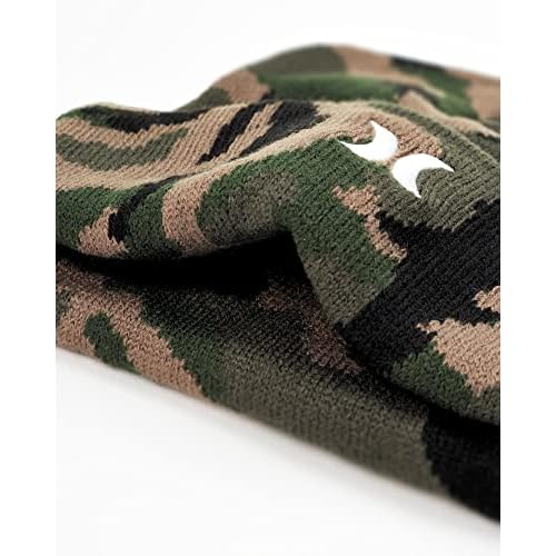 Hurley Men's Winter Hat - Icon Knit Cuffed Beanie for Men - Skull Caps for Men