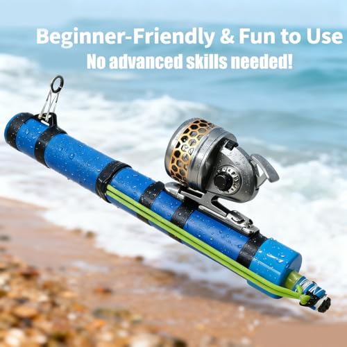 2026 New Fishing Catapult Rod, Pole Shooting Catapult Fishing Rod Lure Angling Tools, Portable Telescopic Slingshot Fishin...