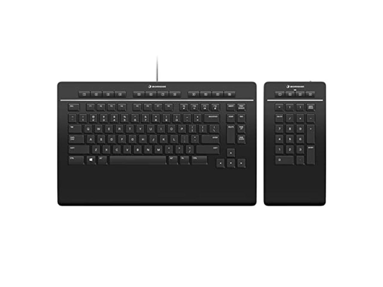 3Dconnexion Keyboard Pro With Numpad, Us (Qwerty)