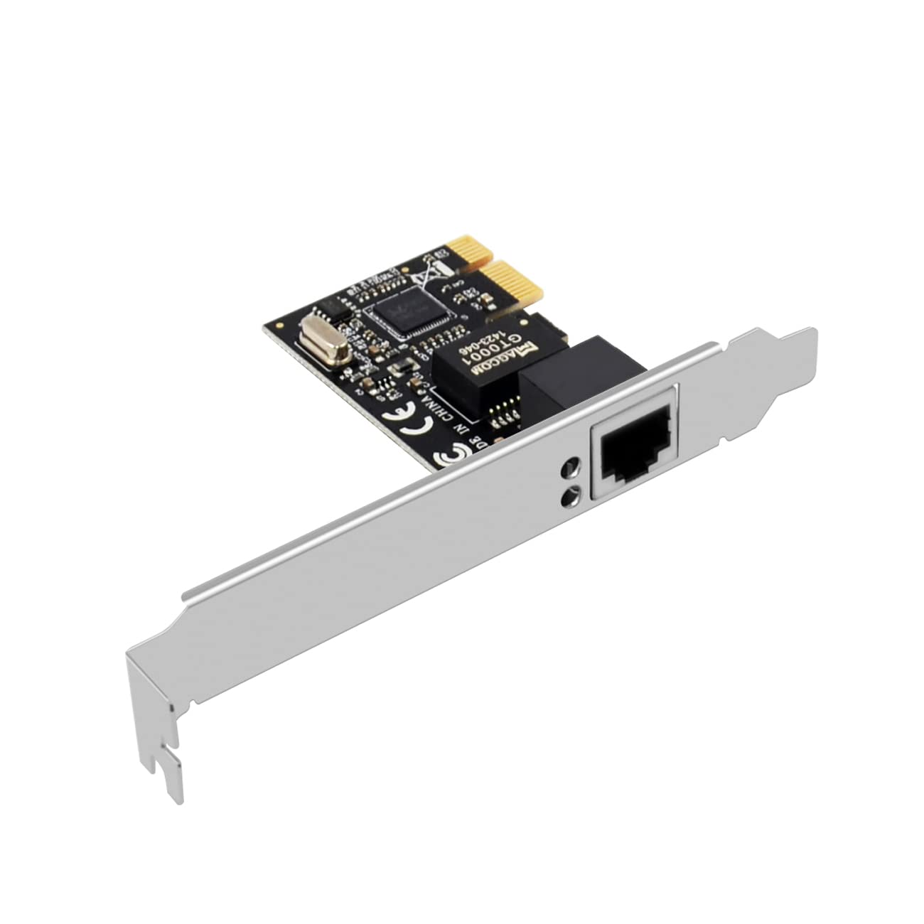 Dynattenik 1-Port Pcie Gigabit Ethernet Network Card With Low Profile - Nic Adapter For Servers