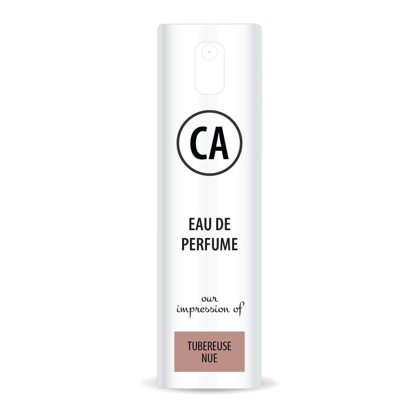 CA Perfume Impression of Tubereuse Nue Unisex Eau De Parfum Amber Floral Scent Long Lasting Unisex Fragrance Travel Size TSA Ready for Day and Night Wear 0.33 Fl Oz 10ml