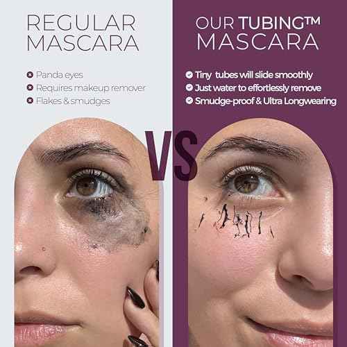 Blinc Amplified Tubing Mascara, Ultra-Longwearing Washable Mascara, Soft-Glam Volumizing, Lengthening and Defining Mascara, Gluten-Free and Cruelty-Free, 9mL / 0.30 Fl. OZ