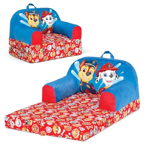 Delta Children - PAW Patrol Cozee Buddy Flip-Out Kids Chair - Greenguard Gold Certified, Blue