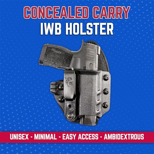 DeSantis Gunhide Uni-Tuk Inside Waistband Holster Fits Sig P365 P365 SAS and P365X with Romeo Zero Right Hand Black Kydex 206KA8JZ0