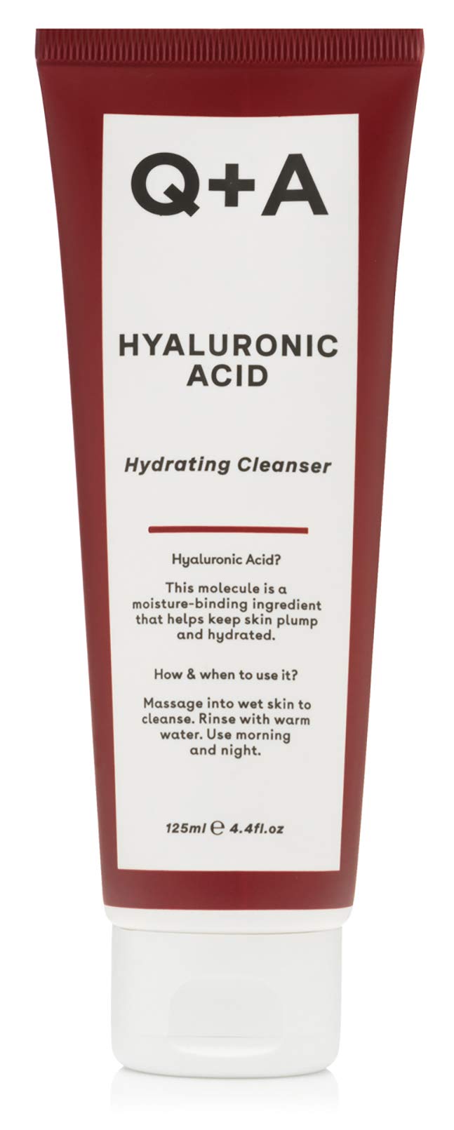 Q+A Hyaluronic Acid Hydrating Cleanser, uses Gentle and Smoothing Cleansing Agents which only Boost your Skins Moisturisation (4