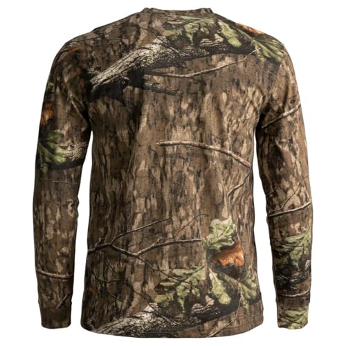 SCENTBLOCKER Scent Blocker Fused Cotton Lightweight Long-Sleeve Shirt, Camo Hunting Clothes