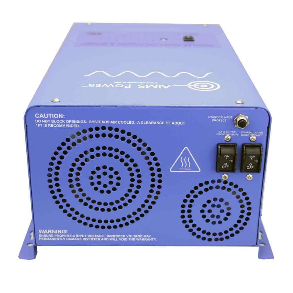 Aims Power 1000 Watt 12 Vdc Pure Sine Inverter Charg Etl Certified To Ul 458