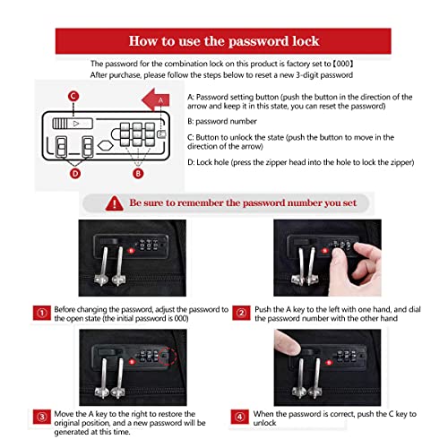 SHRRADOO Anti Theft Laptop Backpack Travel Backpacks with usb Charging Port for Women Men High School College Backpack Com...