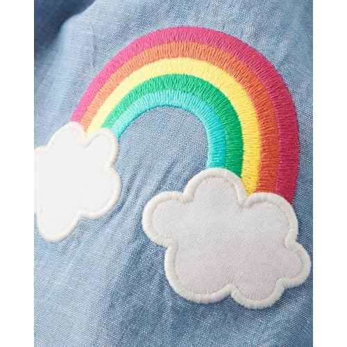 Gymboree Girls and Toddler Embroidered Short Sleeve Dress