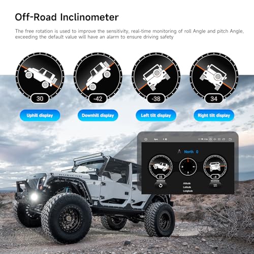 Dasaita 8GB+256GB Car Stereo for Toyota Tacoma 2016-2023 with Wireless Apple Carplay & Android Auto, Android 13 Head Unit ...