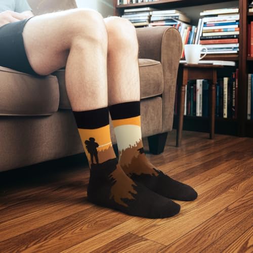 AGRIMONY I'd Rather Be Funny Socks- Novelty Cool Socks for Men Women Teen- Fathers Christmas Birthday Gifts Stocking Stuffers