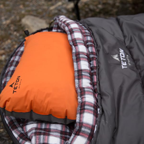 Teton Celsius XXL Sleeping Bag, Cold Weather Sleeping Bags for Adults and Kids, Camping Made Easy and Warm. Compression Sa...