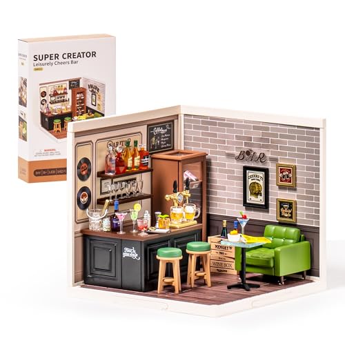 Wowood Super Creator-Mini Blocks Model Building Set for Adults, Miniature Plastic House Kit Super Store-Building Blocks To...