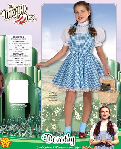 Rubies The Wizard of Oz: Dorothy Costume for Kids, Girls