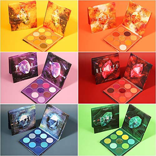 docolor Eyeshadow Palette 54Colors Gemstone Eye Shadow Palette Highly Pigmented Mattes Glitter Shimmers Smokey Cream Powde...