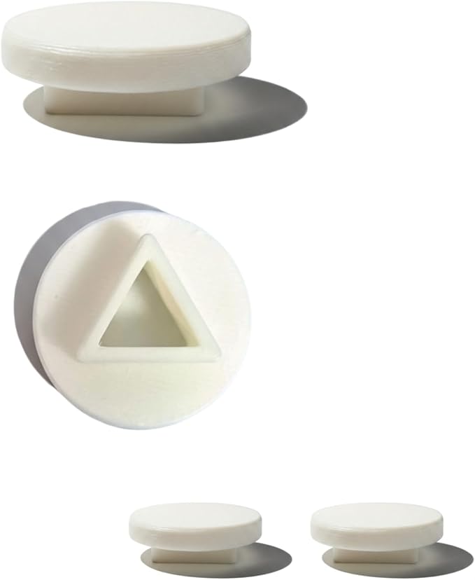 [2 Pack] 3D Printed Tent Stake Pusher Caps for MSR Groundhog & Mini – Fits 7.5" & 6" Stakes – Ultralight Durable Plastic C...