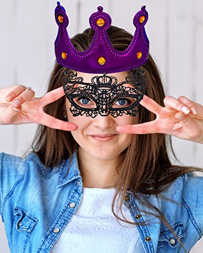 18 Pcs Funny Photo Booth Props for Adults - Assorted Dress Up Costume Hats and Fun Sunglasses - Fun Photo Booth Props Kits...