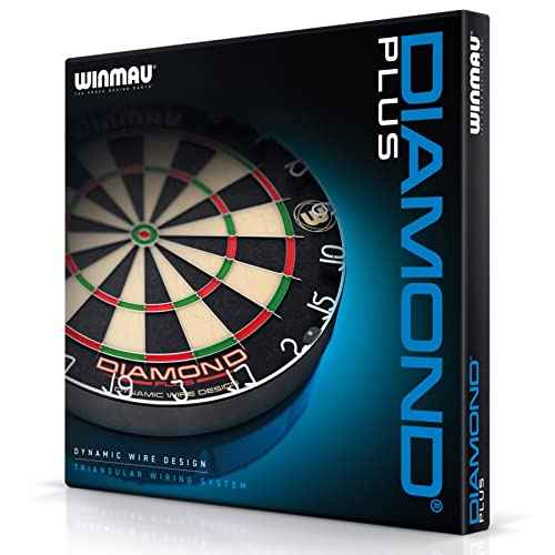 Winmau Diamond Plus Dart Board - Surround Set | Cabinet Set | Dartboard - Professional Darts Accessories - Variety of Options