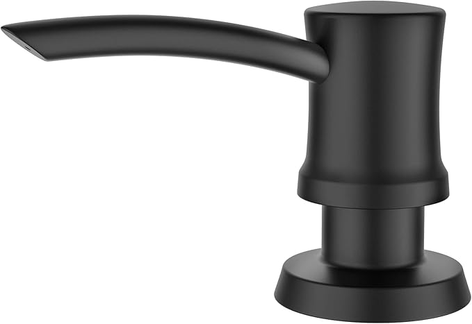 KRAUS Kitchen Soap and Lotion Dispenser in Matte Black, KSD-54MB