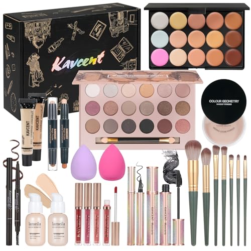 Makeup Kit Makeup Sets for Teens Makeup kits for Women Teenagers Full Kit Make up Eyeshadow Palette Foundation Concealer L...