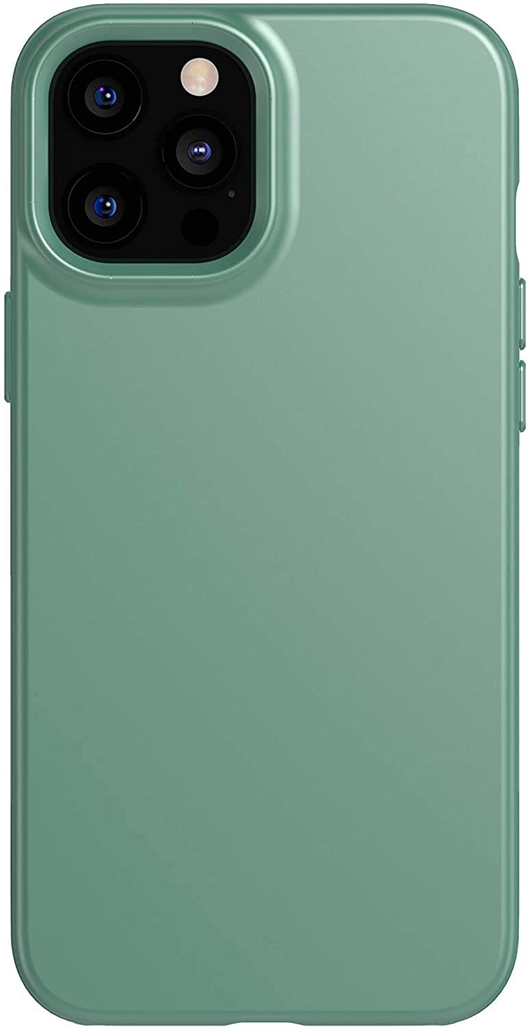 Tech21 Evo Slim For Apple Iphone 12 Pro Max 5G - Germ Fighting Antimicrobial Phone Case With 8 Ft. Drop Protection, Midnight Gre