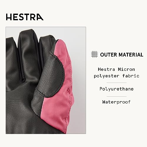 Hestra Gauntlet CZone Junior Glove (Youth 4-14yrs) | Waterproof, Insulated Kids Gloves for Winter, Skiing, Snowboarding