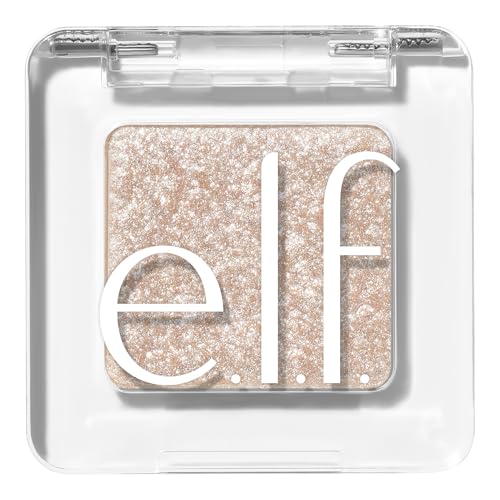 e.l.f. Fine As Fleck Glitter Eyeshadow, Long-Lasting Sheer Eye Makeup With A Shimmer Finish, Soft, Smooth Formula, Vegan &...
