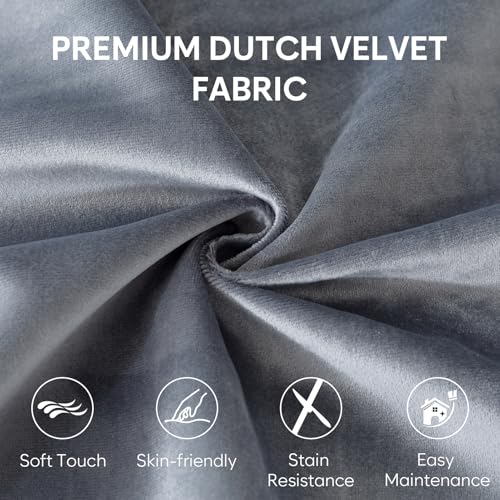3 Ft Bean Bag Chair, Memory Foam Bean Bag Chairs for Adults with Filling, Round Bean Bag Sofa with Filler Included, Beanba...