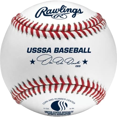 Rawlings | USSSA Baseballs | Competition Grade | ROLB1USSSA | Youth/14U | Multiple Count Options