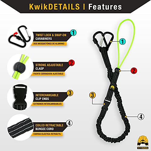 KwikSafety - Fall Protection Safety Harness - Construction & Roofing Fall Arrest Safety Harnesses - ANSI OSHA Compliant