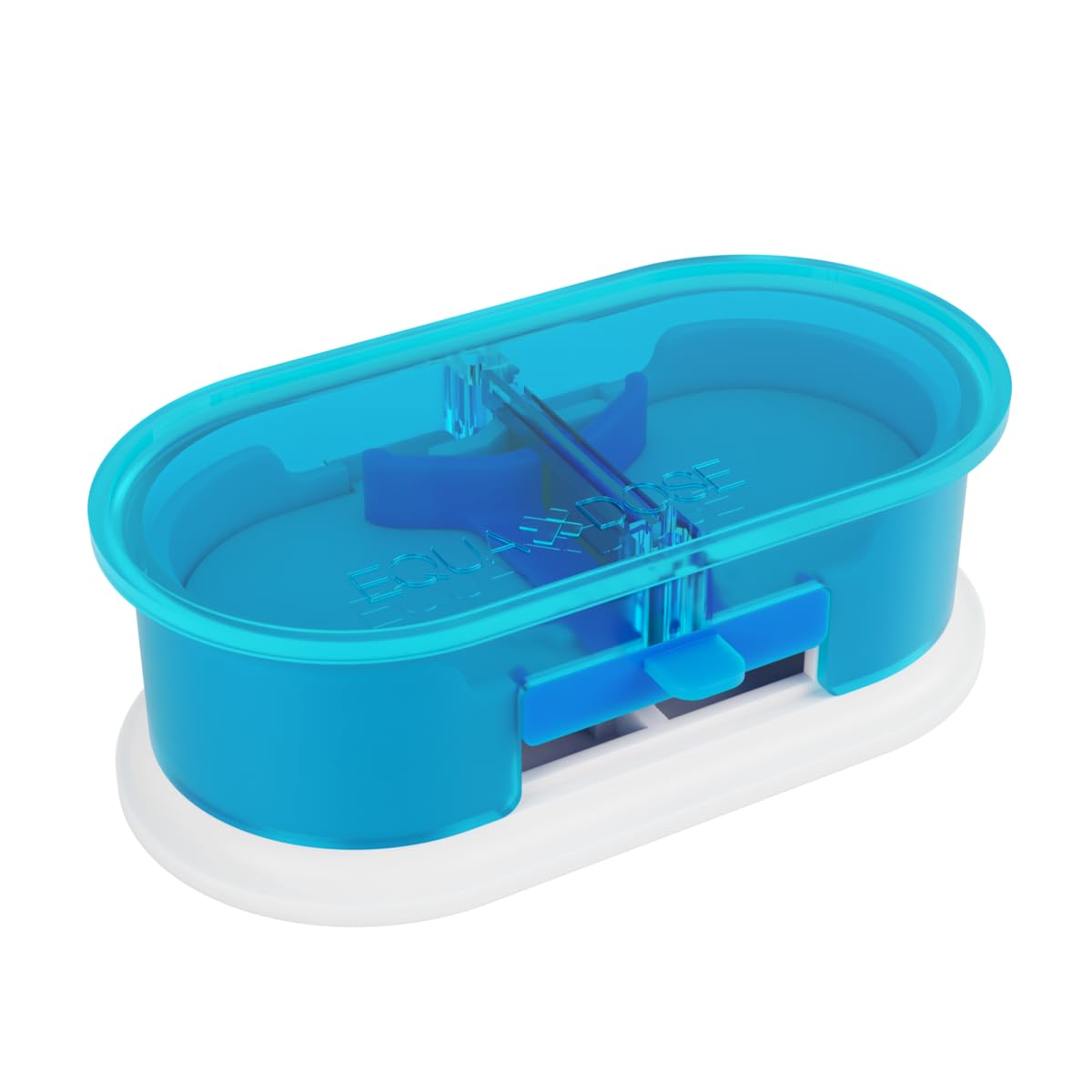 EQUADOSE Pill Cutter, Professional Medical Pill Splitter for Large, Small, and Tiny Pills, Double Stainless Steel Blades & Centering Device, Ideal for Cutting Tablets, Vitamins in Half or Quarter