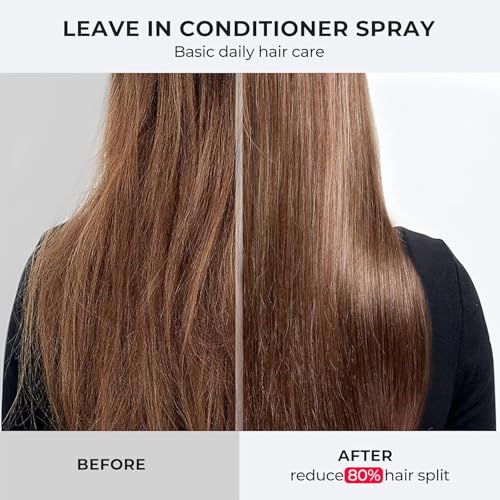 TYMO Heat Protectant Spray for Hair with Argan Oil for Styling Tools, Heat Protection Spray to Smooth & Hydrate, Natural C...