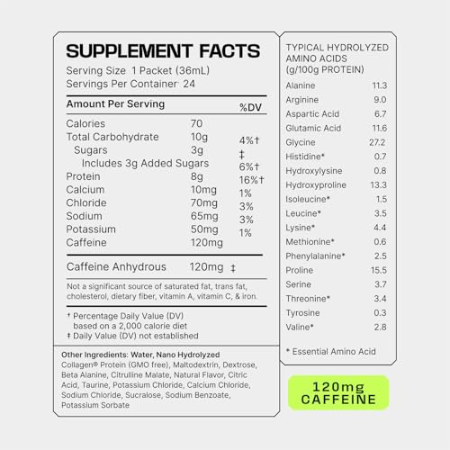Frog Fuel Ultra Energy Gel & Energized Pre Workout Shot with 120mg Caffeine, 1500mg Beta Alanine, Electrolytes 8g Protein ...
