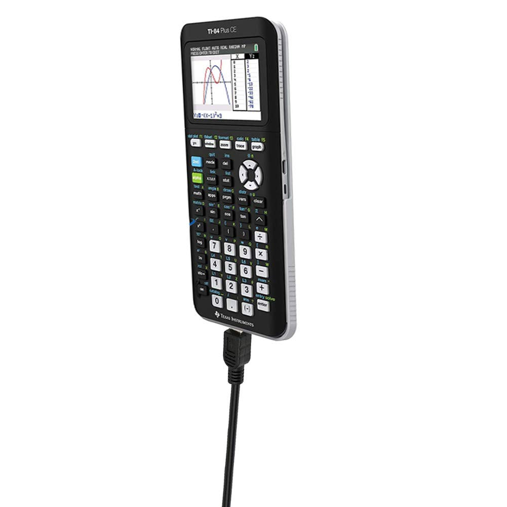 Usb Cable Compatible With Ti 84 Plus / Ti 84 Plus C Silver Edition,Ti 89 Titanium, Ti Nspire Cx / Ti Nspire Cx Cas Graphing Calc