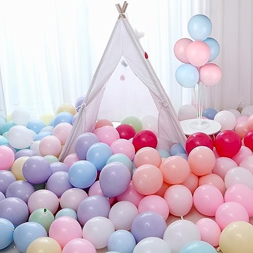 Voircoloria 6 Sets Balloon Stand Kits, Balloon Sticks with Base for Table Centerpieces Graduation Birthday Baby Shower Gen...