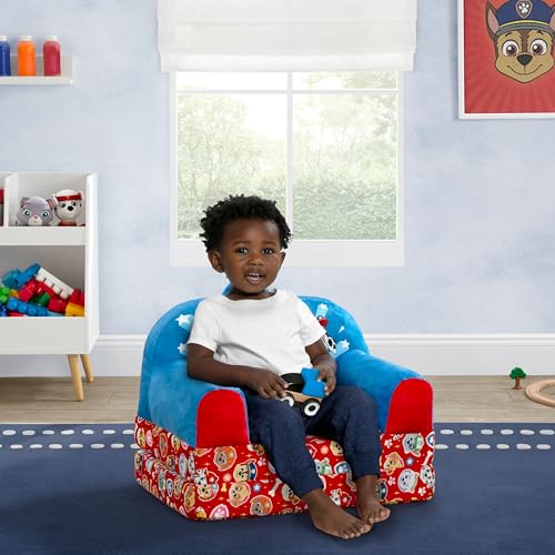 Delta Children - PAW Patrol Cozee Buddy Flip-Out Kids Chair - Greenguard Gold Certified, Blue