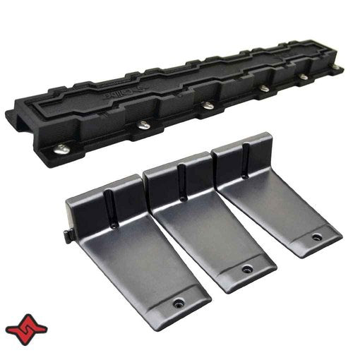Caliber Grips Snowmobile Trailer Traction 6-Pc Set and High Profile Flex Glides 8-pc Set, 13200 and 13343