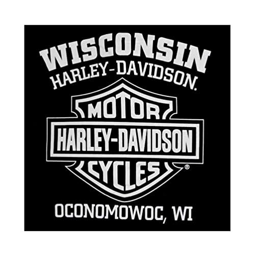 Harley-Davidson Men's Zippered Sweatshirt Jacket, Willie G Skull, Black 30296647