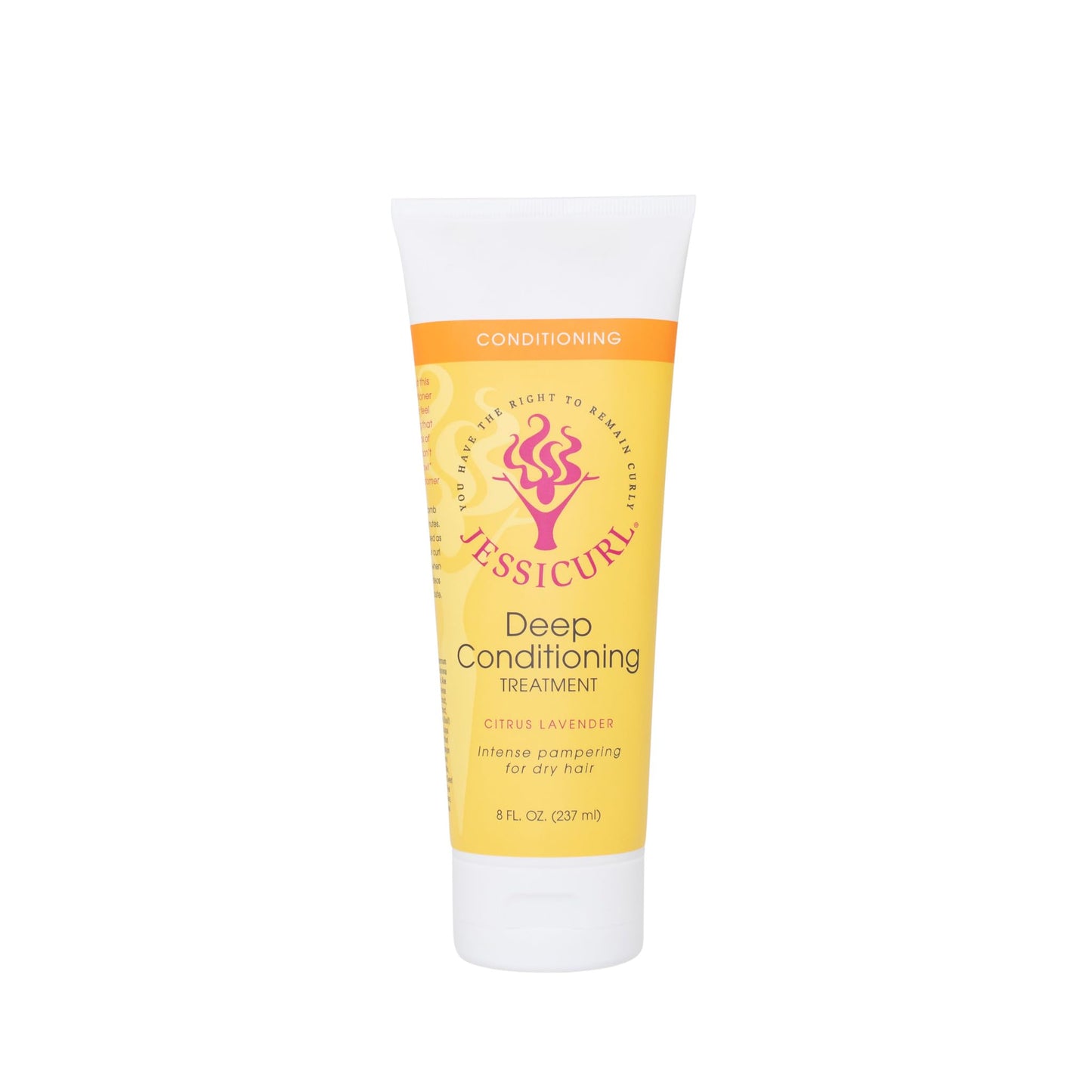Jessicurl, Deep Conditioning Treatment, Island Fantasy, 8 Fl oz. Deep Conditioner for Dry Damaged Hair, great Anti Frizz Hair Ma