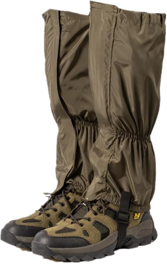 UNIQOCK Hiking Gaiters Lightweight Leg Gaiters Snow Gaiters Waterproof Windproof Durable Leg Cover Protect for Mountain Sn...