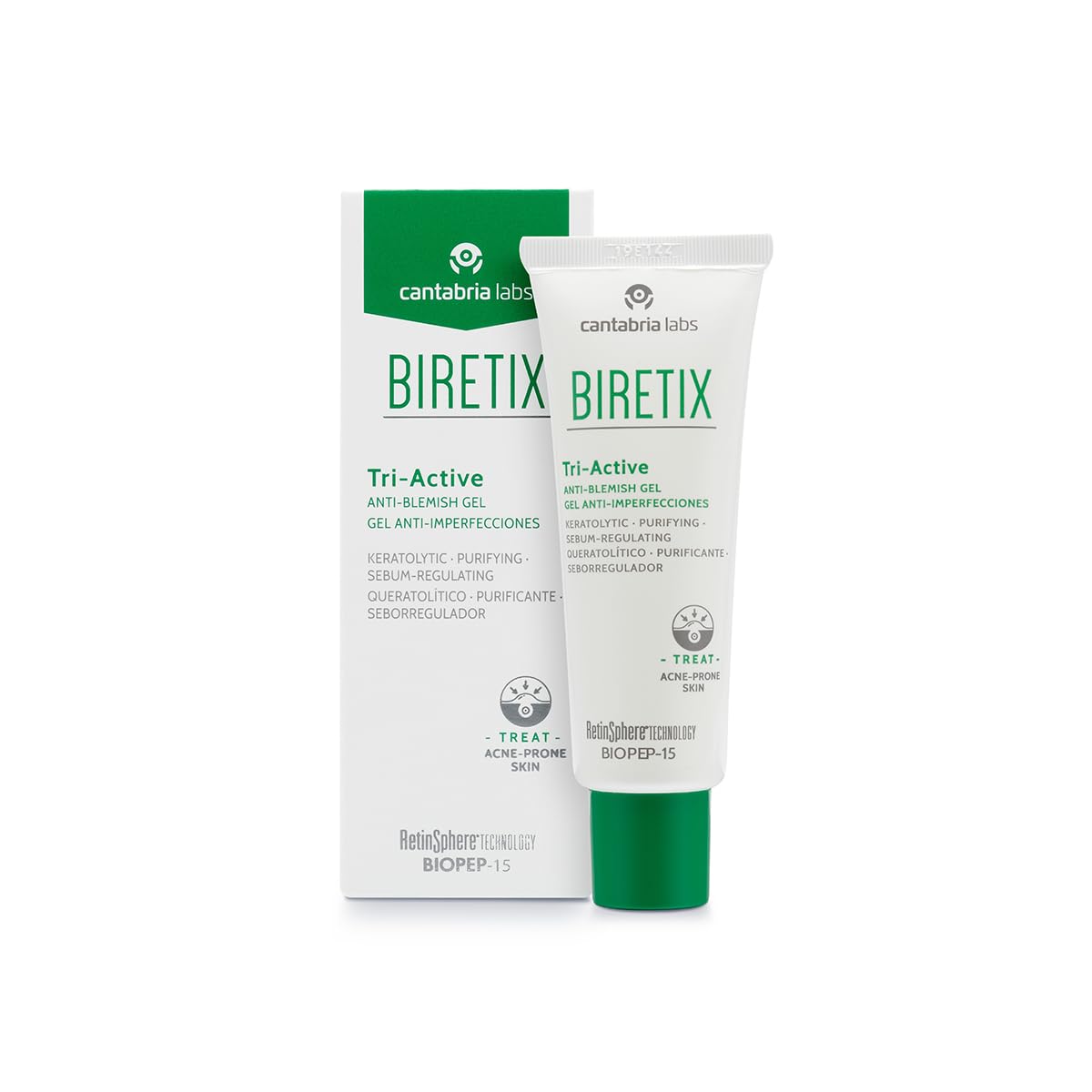 TEADZ Difa Cooper Biretix - Triactive Idrogel Seboregolatore, 50ml