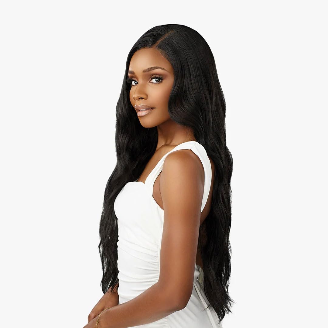Sensationnel Bare Lace Fulllace Wig - Unit 5 Human Hair Blend All Lacefrontal Glueless Synthetic 180 Degree Preplucked Hairline